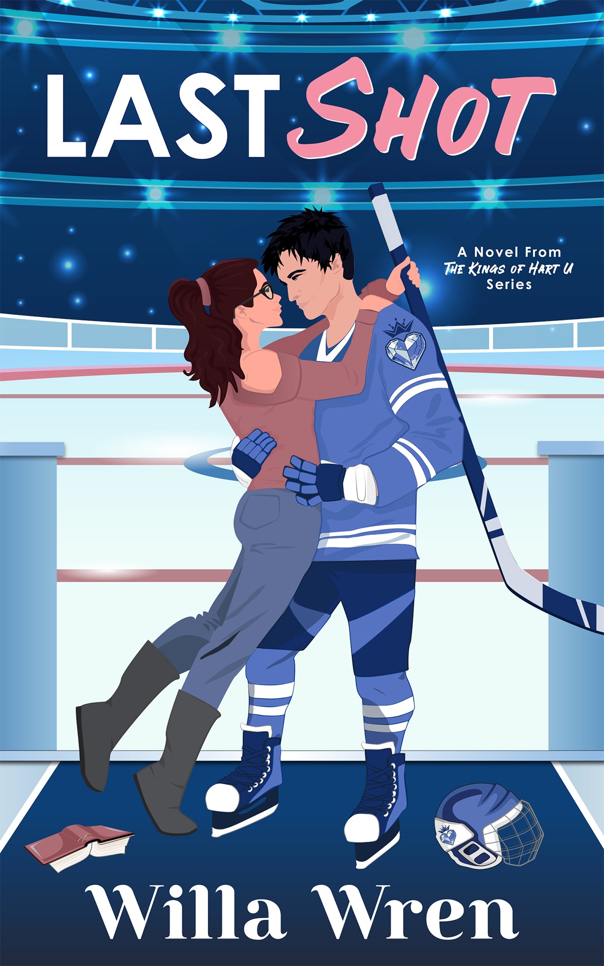 Last Shot, A Kings of Hart U Book- Signed Paperback with Bookmark