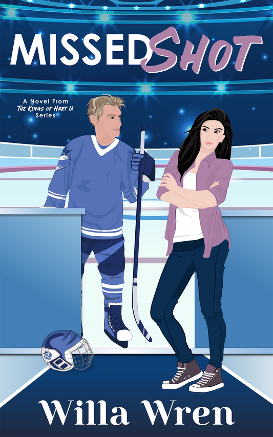 Missed Shot, A Kings of Hart U Book- Signed Paperback Copy with bookmark